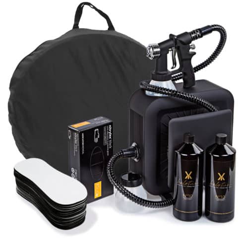Spraytan - Startkit (Stora kitet + Tält)